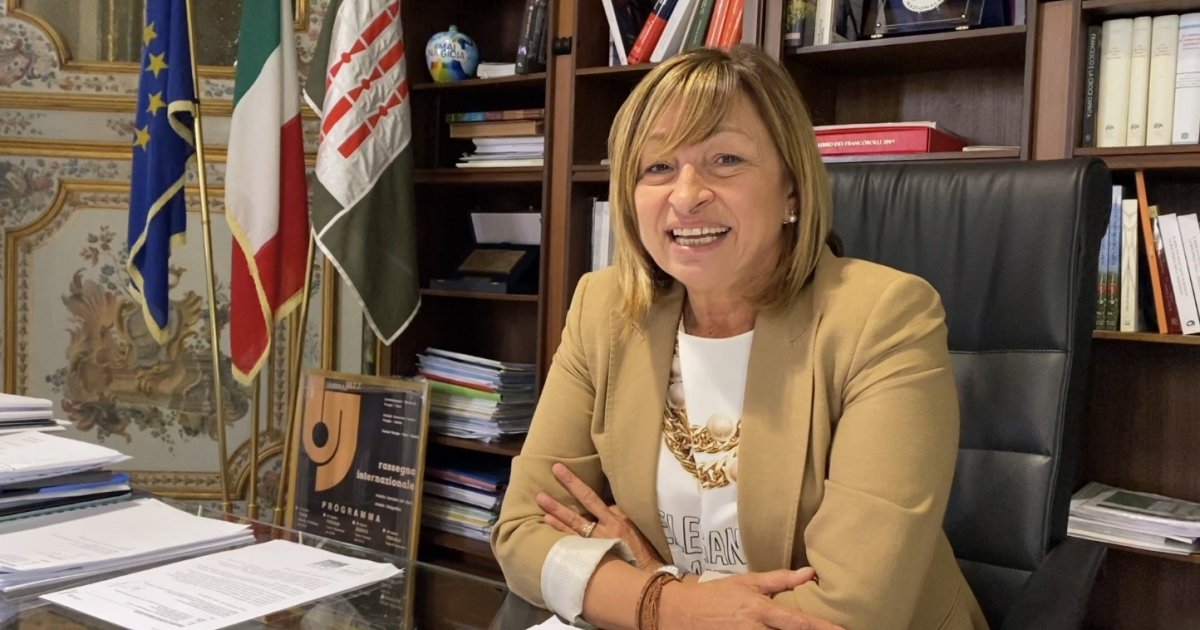 Donatella Tesei takes part in the CoR plenary session for the first